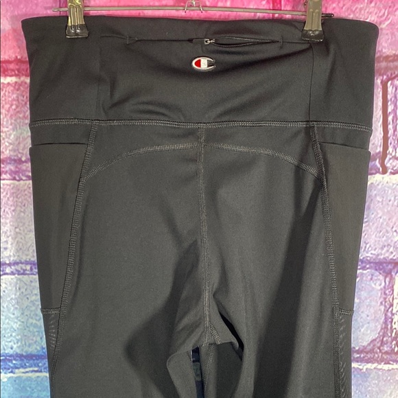 Champion Black High-Rise Performance Leggings Women’s Size Large - Picture 5 of 8